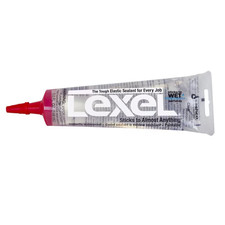 Sashco Lexel 5-oz Kitchen bath Clear Paintable Solvent Caulk
