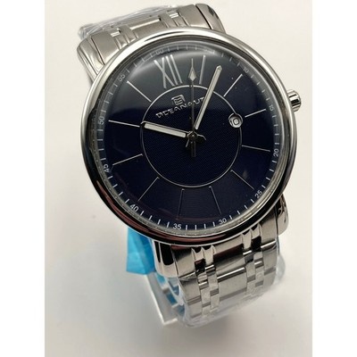 Oceanaut Men's Dress 45mm Watch OC4962 - Fresh Battery - WR - Date - Wrist 6.75