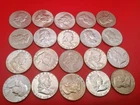 20 1964 BU Franklin Half Dollars 90% Silver $10 Face Value