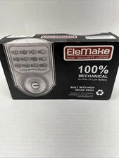 EleMake High Security Mechanical Keyless Deadbolt Lock Model# AX-MKD001