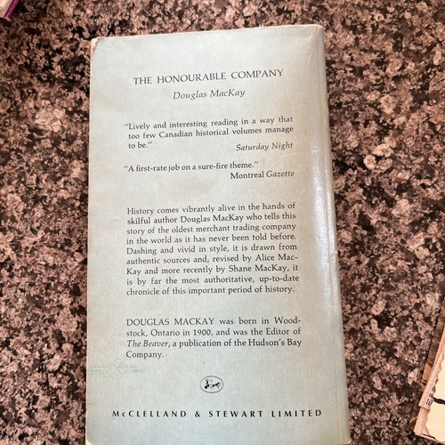1966 THE HONOURABLE COMPANY HISTORY OF THE HUDSON'S BAY CO DOUGLAS MACKAY Rare - Foto 3 di 18