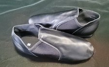 Jazz Shoes Child Big Kid 3.5M Black Linodes Leather Clean Condition Stretch
