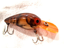USED Pre-Rapala Storm Rattling Wiggle Wart V62 Naturistic Crayfish 3" 3/8 oz.