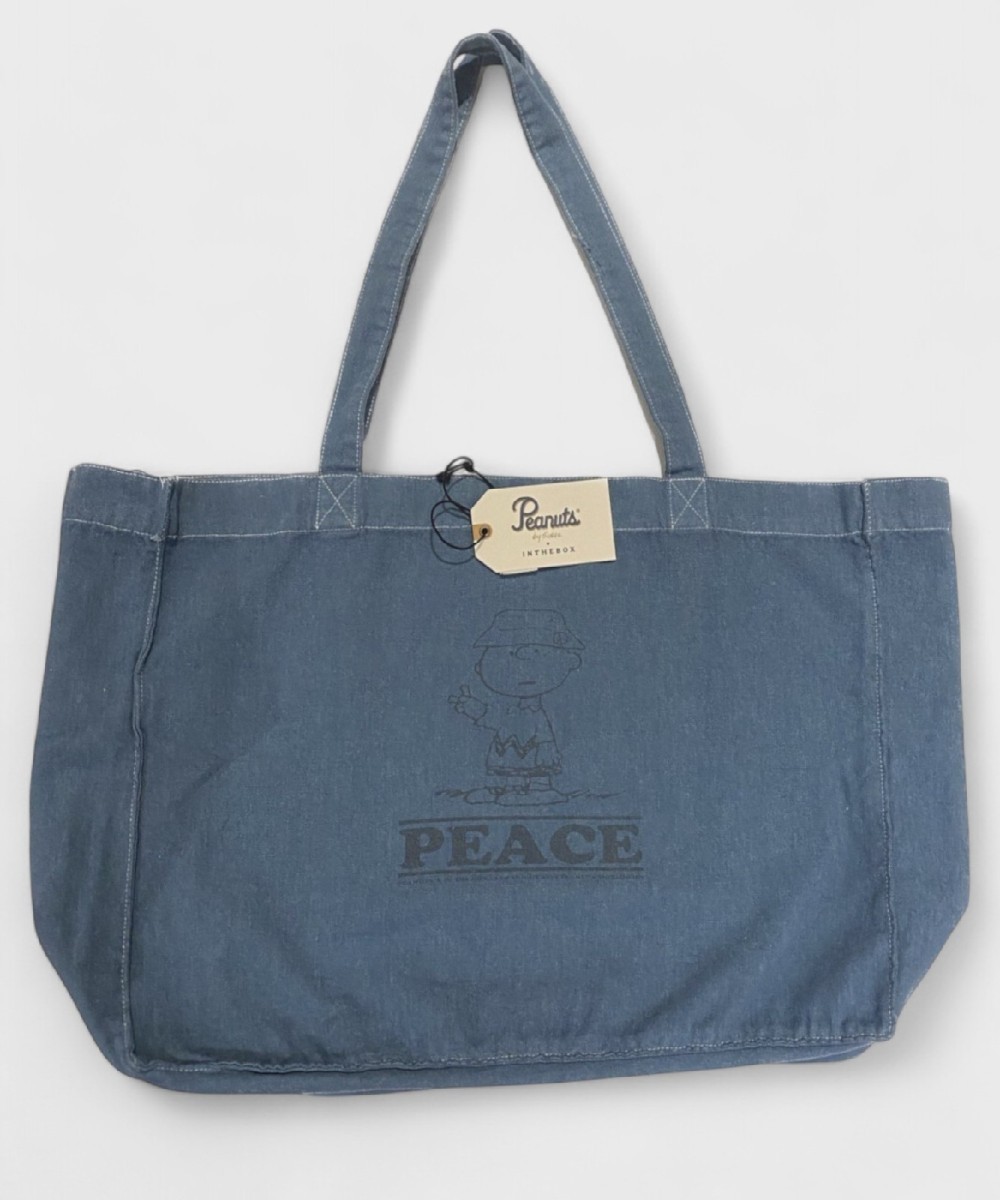 В коробке Peanuts Charlie Коричневая сумка-тоут Tasche Baumwolle Oktan SS230031.5