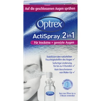 Optrex Actispray 2in1 F.trockene+gereizte Augen 10ml - PZN 10822217