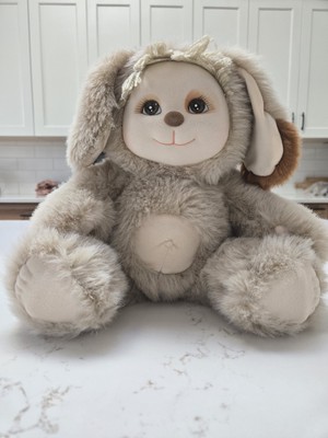 1986 Mattel My Child Pet Puppy Dog Doggy Plush Doll Tan Brown Vintage RARE HTF