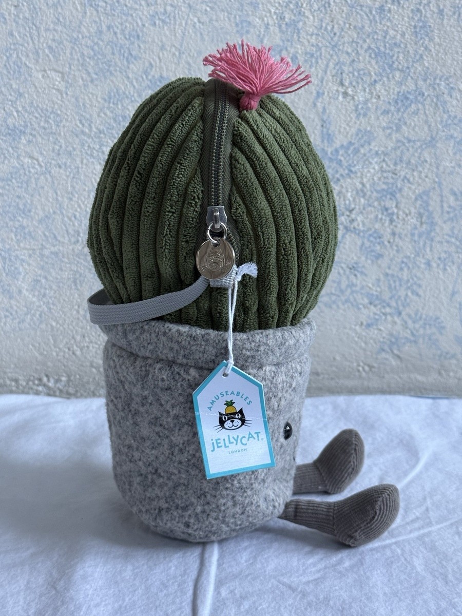 Jellycat Amuseables CACTUS BAG New BNWT RETIRED Soft Succulent