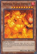 YuGiOh Infernal Flame Emperor SR14-EN013 Common Englisch Neu unl.