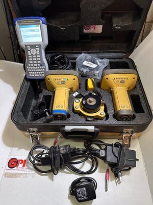Topcon GR3 UHF GNSS Base AND Rover Pair, Carlson Surveyor 2 w/ SurvCE 6.09