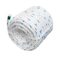 Twisted Polypropylene Rope for Pool 1/4 Inch 50 Ft Heavy Duty Marine Rope Wat...