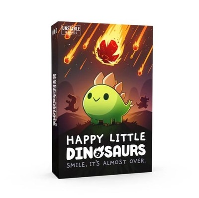 Instable Games Happy Little Dinosaurs Brettspiel - Lustiges Kartenspiel für Erwachsene