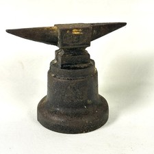 alter kleiner Miniatur Metall Amboss für Goldschmied Uhrmacher etc. 50er Jahre