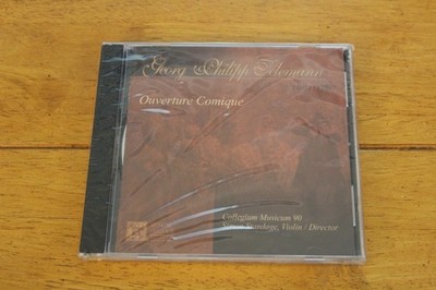Georg Philipp Telemann CD Ouverture Comique Classical Collegium Musicum 90 2001