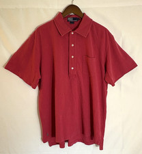 Polo Ralph Lauren Men's Size XL Red Short Sleeve 4 Button Pocket Polo Shirt