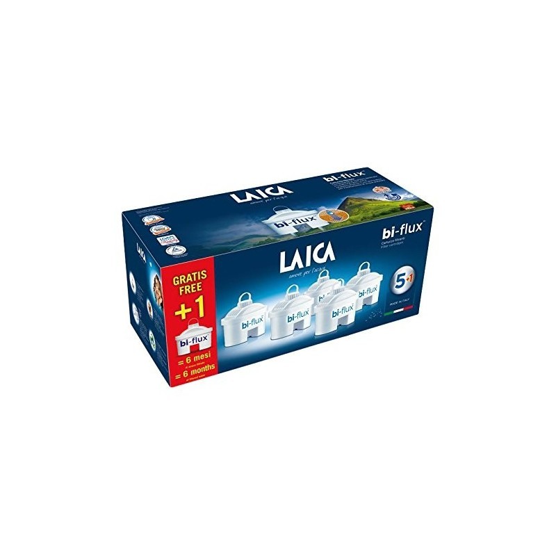Laica Bi-flux 5+1 Cartuccia Filtri 6 pz - Acqua Pura in Offerta