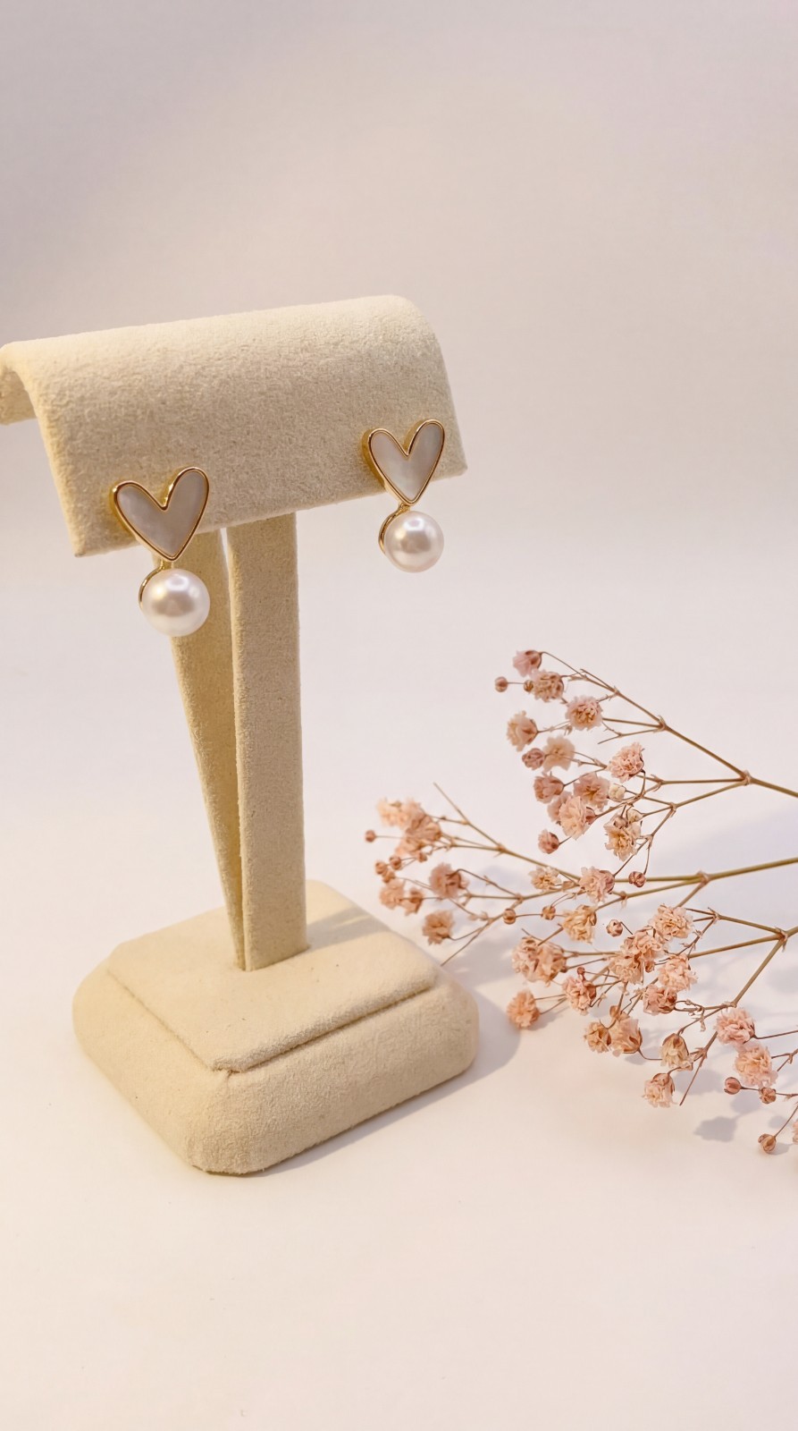 Boucles d'oreilles perles d'eau douce 7mm de qualité joaillerie nacre blanche - 3