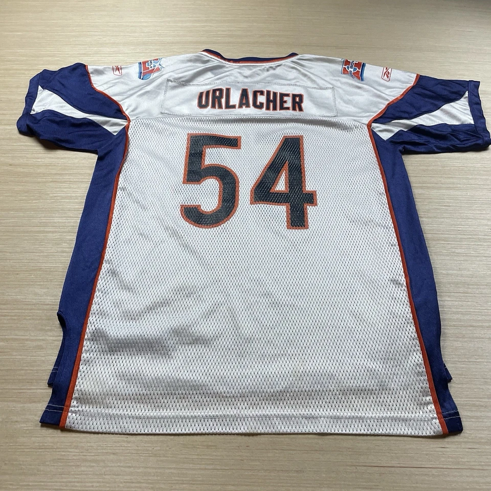 Camiseta Brian Urlacher Juvenil XL Chicago Bears Reebok Super Bowl NFL De Colección Niños Foto 2 de 4