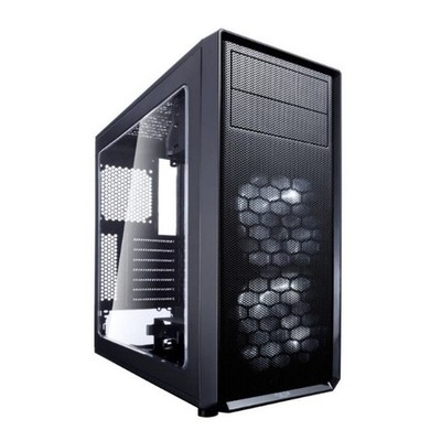 Fractal Design Focus G ATX Mid-Tower Computer Case Black with Side Window