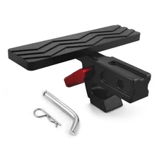  Bumper Step Hitch Slider with 3/4" D-Ring Shackle Combo, 2" Receiver Hitch 
