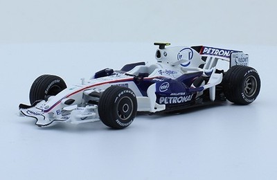 ROBERT KUBICA BMW SAUBER F1.08 2008 (SCALE 1:43) FORMULA 1 CAR