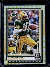 2025 Panini Donruss Optic James Lofton Flex Prizm #/199 Packers