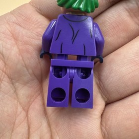 Lego DC Joker Dark Purple Suit Minifigure From 76023 Tumbler Dark Knight Batman