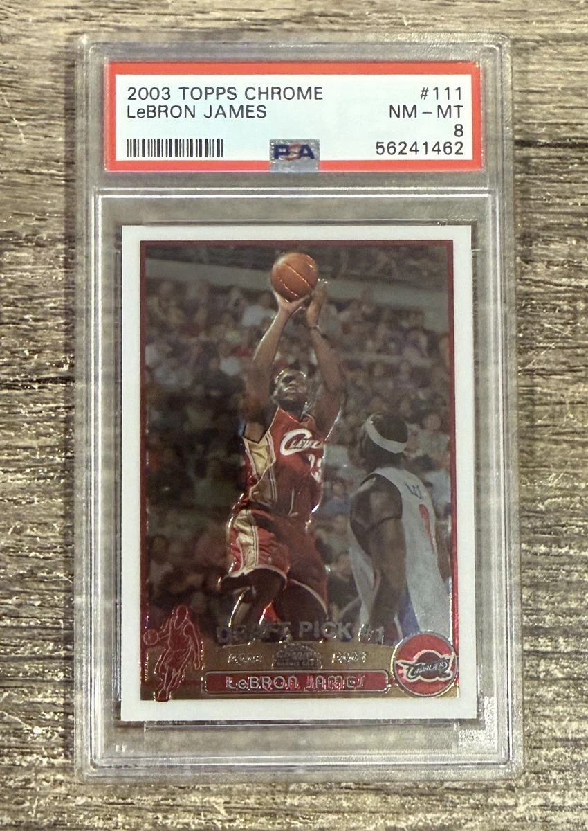 NBAカード レブロンジェームズ 2003トップス ルーキー PSA9 Topps