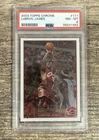 2003-04 Topps Chrome LeBron James #111 Rookie Card RC PSA 8  great centering !