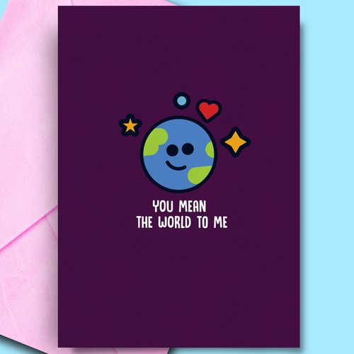 Novedad Tarjeta de Cumpleaños Pun Humor Insultante Divertido Novio Marido Novia - Imagen 1 de 3