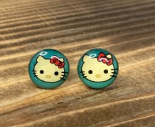 Hello Kitty Stud Earrings 9mm