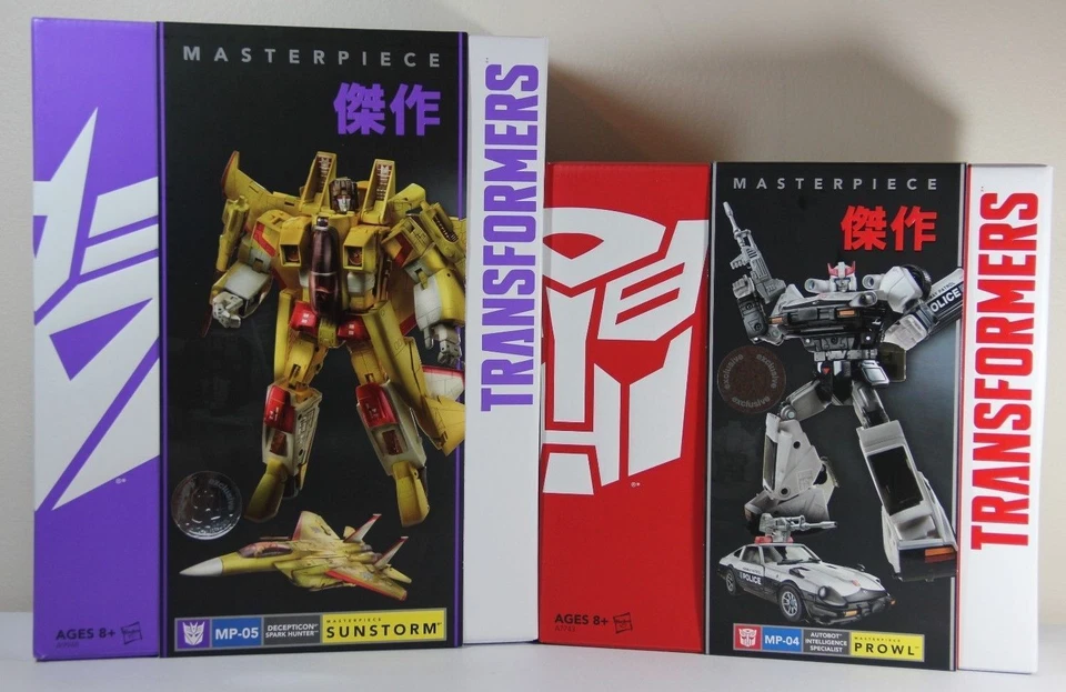 TRANSFORMERS MASTERPIECE SUNSTORM MP-05 & PROWL MP-04 TRU EXCLUSIVE DECEPTICON - Image 3 of 3