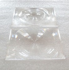 2pcs Fresnel Lens DIY Projector for 7'' LCD Screen Focal Length 185mm 120mm