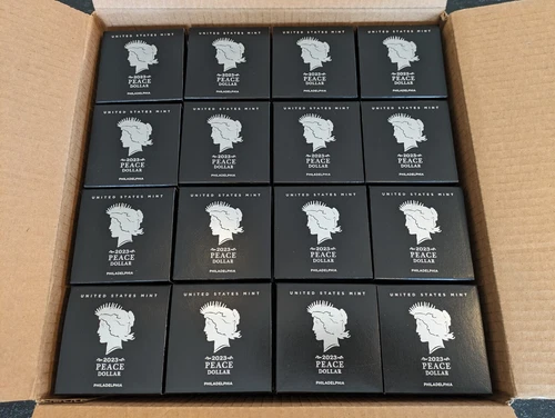 2023-P Uncirculated Peace Silver Dollar (23XH) with OGP - SOLD OUT AT US MINT!