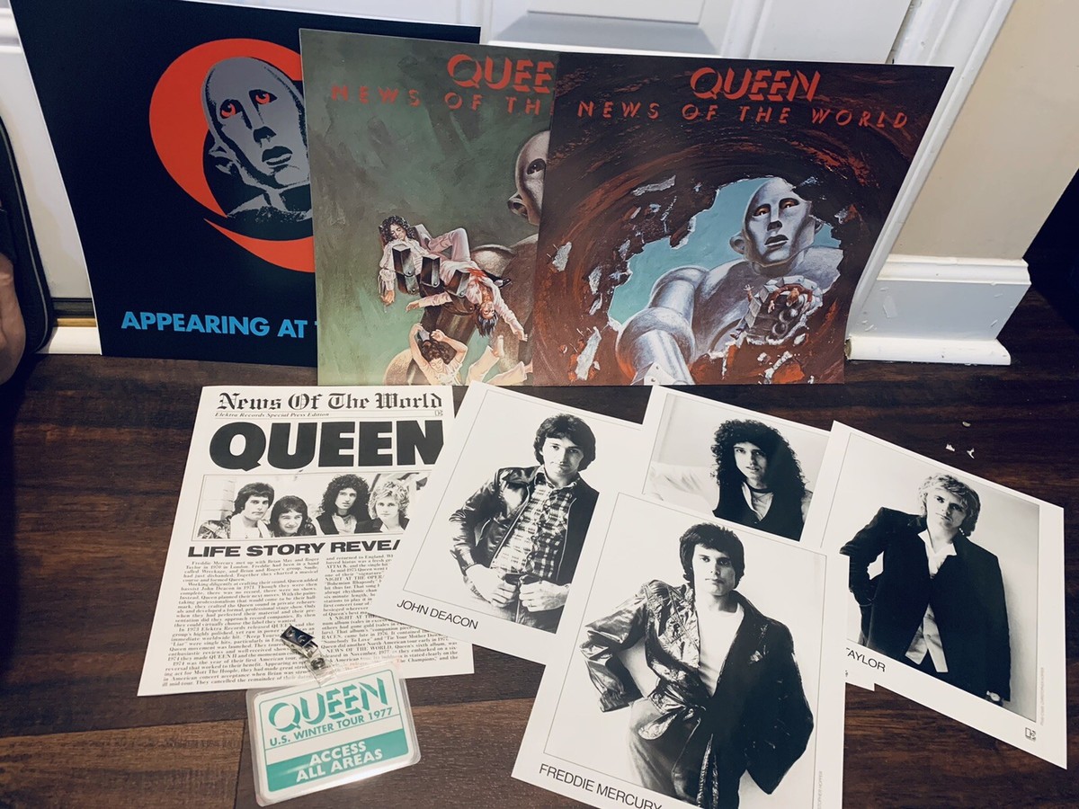 QUEEN - SUPER DELUXE Boxset News Of The World 40th Anniversary Ltd