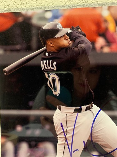 Vernon Wells Signed Toronto Blue Jays 8x10 Photo JSA - Picture 3 of 4