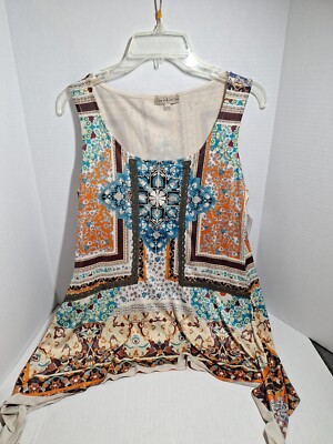 NWT! Live & Let Live Top, Woman's S, Polyester Blend, Sleeveless 