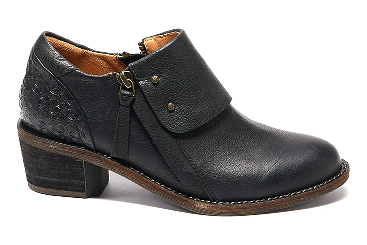 Botín negro Halsa Michelle para mujer muchas tallas nuevo, ahorra en grande envío gratuito