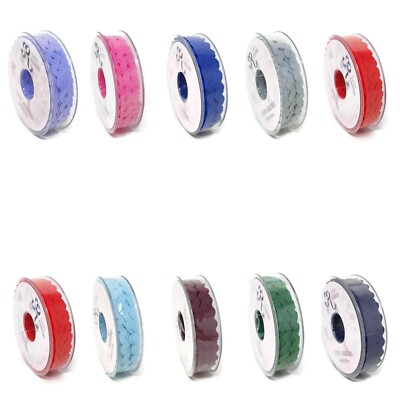 Ric Rac Zick Zack Zopf Borte Wellenband - volle Rolle - 6mm x 20m - Farbwahl