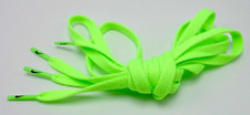 Nike Core Flat Laces Shoelaces 45" Lime Blast/Black