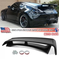 Nismo Rear Trunk Spoiler Wing Lip For 2009-2021 Nissan 370Z Z34 - Unpainted ABS