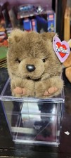 1998 Puffkins Collection GRIZWALD THE BEAR 4" Brown Plush Stuffed Animal