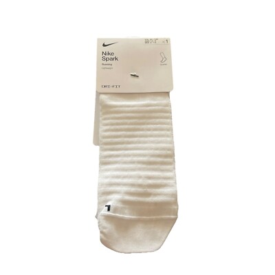 Nike SPARK Lightweight QUARTER Running Sock 6y-7.5y/7.5-9W/6-7.5M CT8933-010