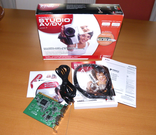Pinnacle Studio 9 AV/DV, PCI Videokarte für PC WIN XP, WIN 98, WIN 2000, WIN 7 - Photo 3/9