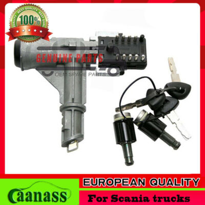 CAANASS. Steering-Lock With Key 1381795/1776871/1377433 Fit For Scania trucks