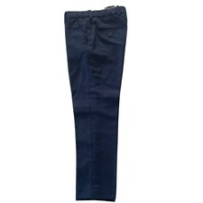 H M boys formal blue pants excellent condition 6/7y Hidden Buttons For Suspender