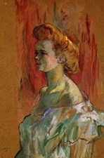 Housewoman by Toulouse Lautrec Giclee Fine Art Print Repro on Canvas