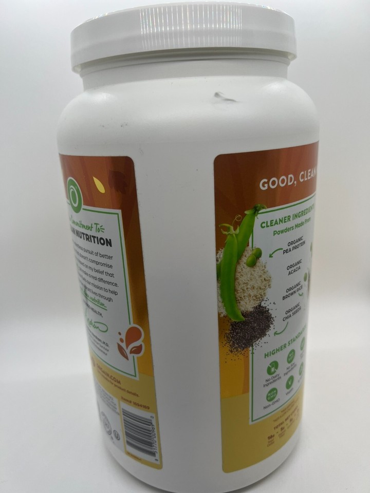 Orgain Organic Vegan Protein Powder Pumpkin Spice 21g Protein EXP 8/24
