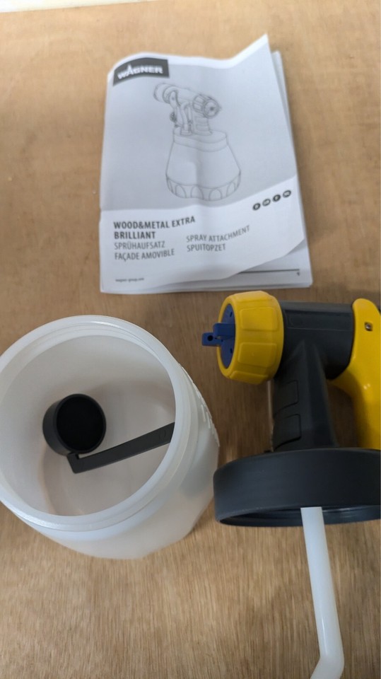 Wagner Spray Attachment Wood & Metal Extra Brilliant for a Smooth