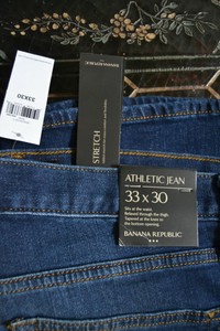 banana republic athletic jeans