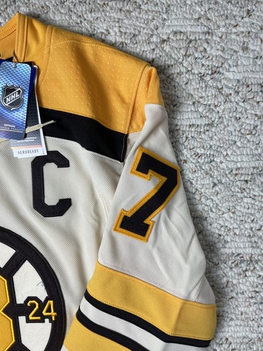 Maglia uomo Adidas Patrice Bergeron Centenario Boston Bruins nuova taglia 50 Med - Foto 4 di 8